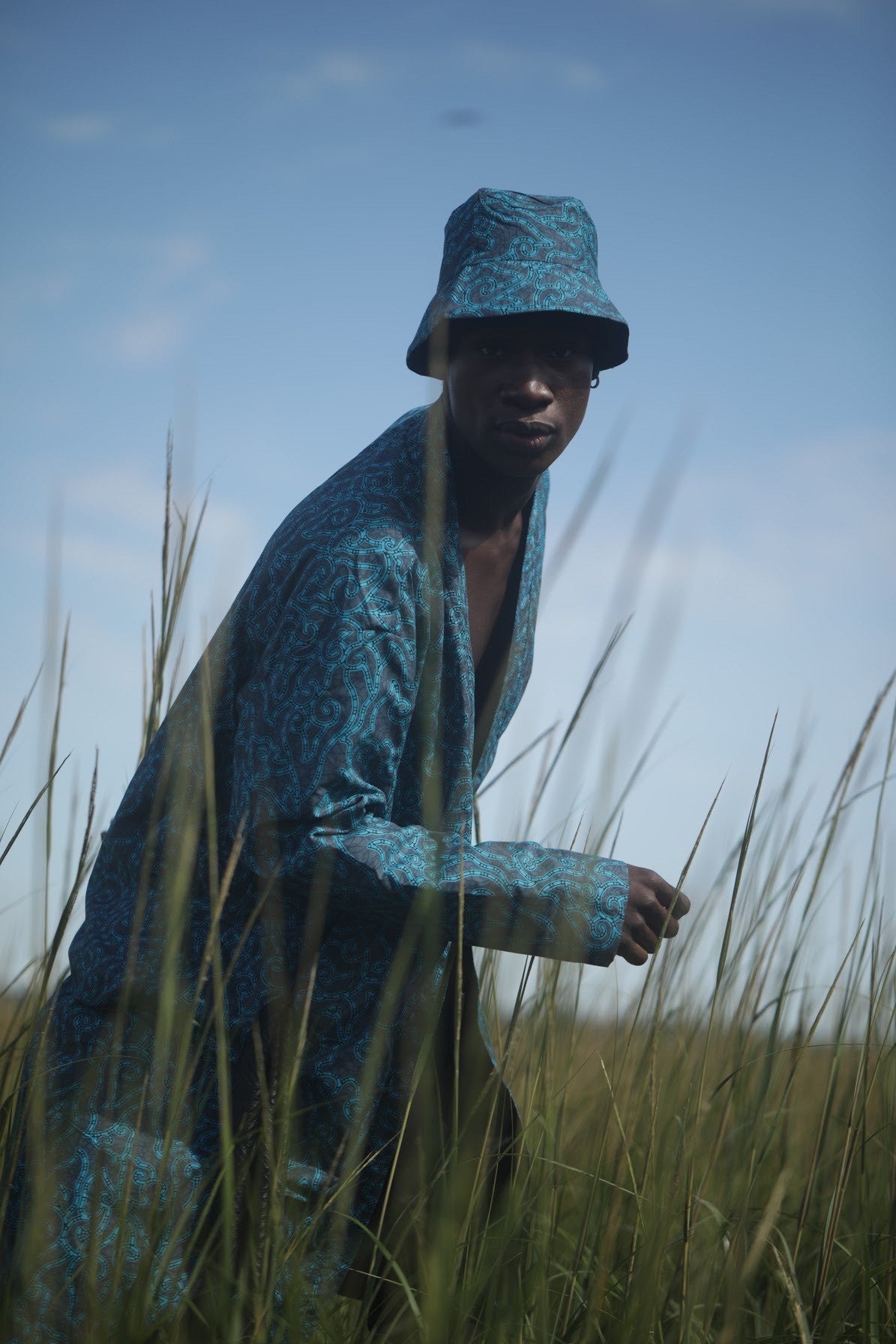 Blues : Reversible Bucket Hat